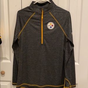 1/4 zip Steeler shirt